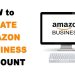 how to create an amazon business account